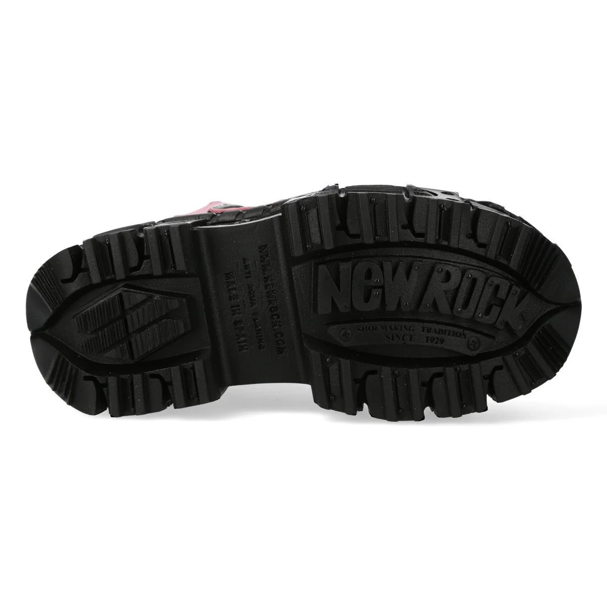 Botín Rosa Plataforma Velcro New Rock - Image 7